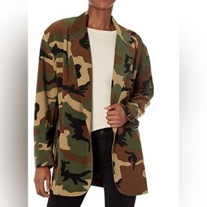 Norma Kamali camouflage jacket